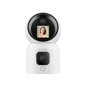 360° Smart Home Security Camera, baby Monitor,HD Night Vision Indoor WiFi Surveillance Camera
