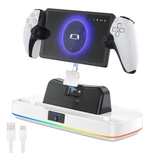 Portal Magnetic Connector Charging Stand for PlayStation Portal Remote Player Portable Charging Station