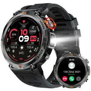 Bluetooth Call Smart Watch Men Full Touch Screen  SmartWatch For ios  Androi
