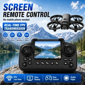 LY3 Dual-Camera RC Drone with 50X Zoom, WiFi FPV, Gesture Photos & App Control