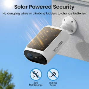 AOSU Solar Security Camera & Video Doorbell System - Thumbnail Image 2