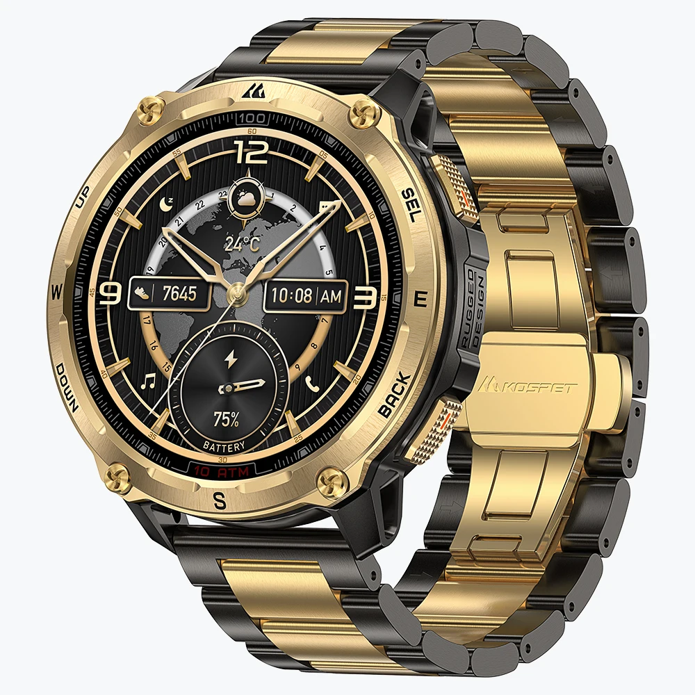 KOSPET TANK T4 GPS Military Smartwatch. - Image 1