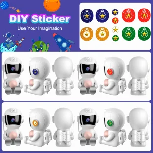 Astronaut Galaxy Projector Night Light with Timer - Thumbnail Image 5
