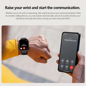 New Smart Watch, Unisex with Calls & Fitness Tracking - Thumbnail Image 4