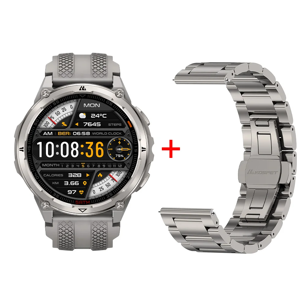 KOSPET ORB 2 Rugged GPS Smartwatch with AMOLED Display - Image 8