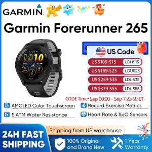 Garmin Forerunner 265 GPS Fitness Smartwatch