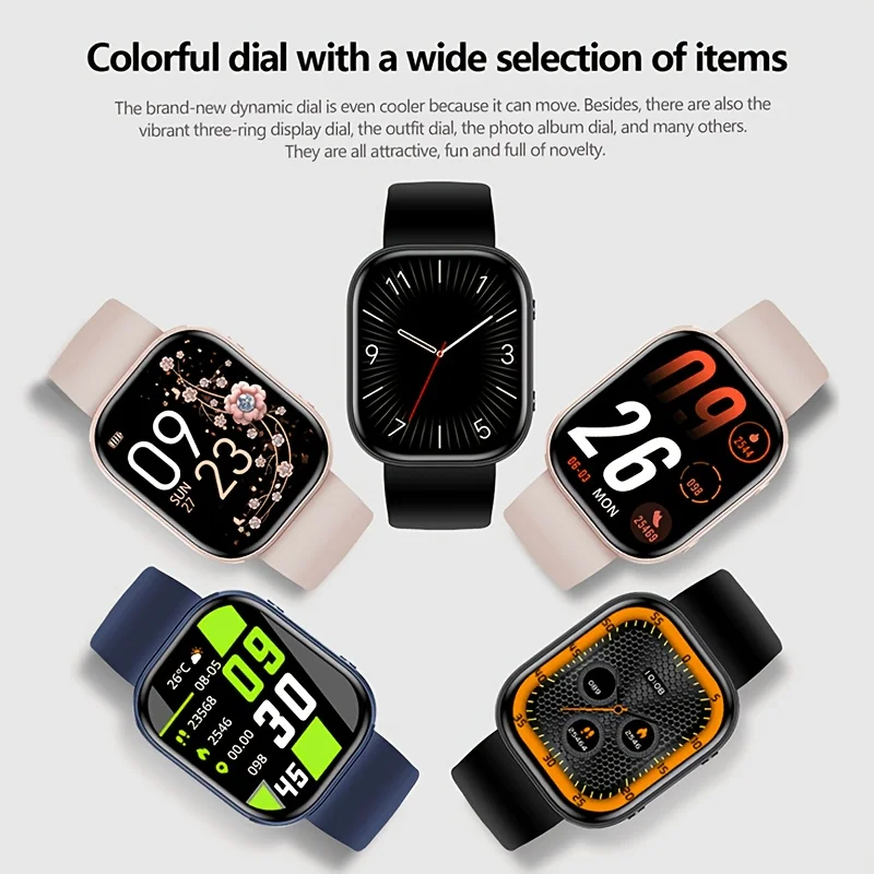 New Smart Watch, Unisex with Calls & Fitness Tracking - Image 5