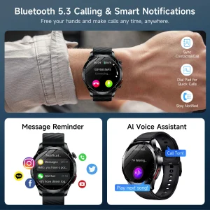 ECG+PPG Health & Fitness Smartwatch for Men and Women - Thumbnail Image 5