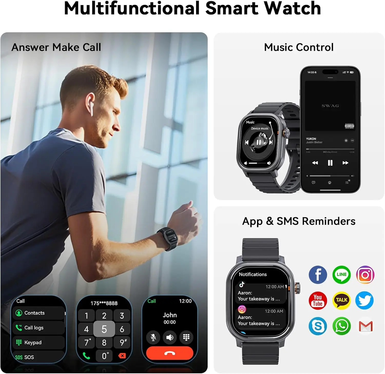 KOSPET PULSE AMOLED Fitness Smartwatch for Men and Women. - Image 5