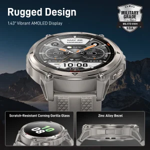 KOSPET ORB 2 Rugged GPS Smartwatch with AMOLED Display - Thumbnail Image 2