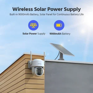 ANNKE 4MP Solar Security Camera with Human Detection, Color Night Vision & Two-Way Talk. - Thumbnail Image 6