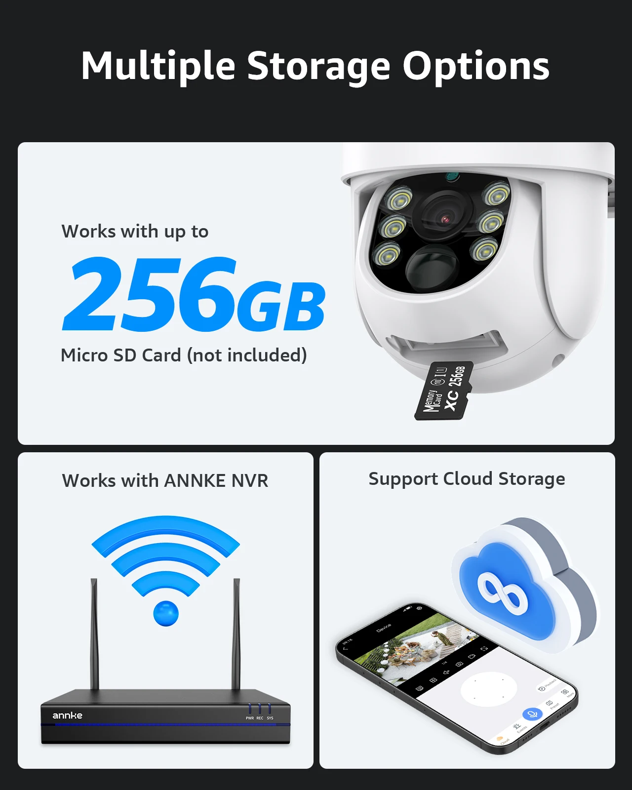 ANNKE 4MP Solar Security Camera with Human Detection, Color Night Vision & Two-Way Talk. - Image 11