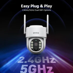 ANNKE 4MP Solar Security Camera with Human Detection, Color Night Vision & Two-Way Talk. - Thumbnail Image 7